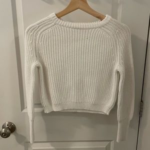 American Apparel white sweater